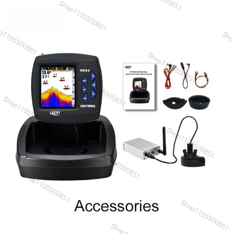 Perahu Umpan Remote Control FF - Fishing Boat Depth Finder ulasan dan harga